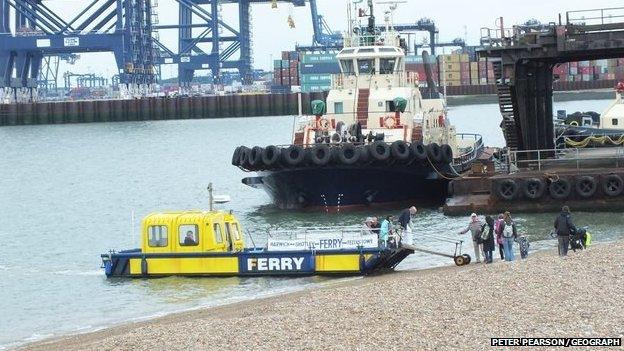 Harwich foot ferry