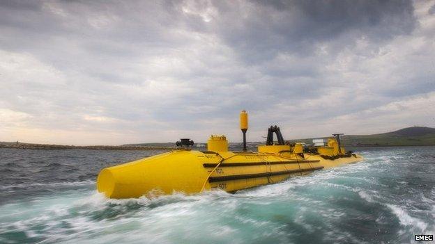 Scottish Renewable tidal turbine