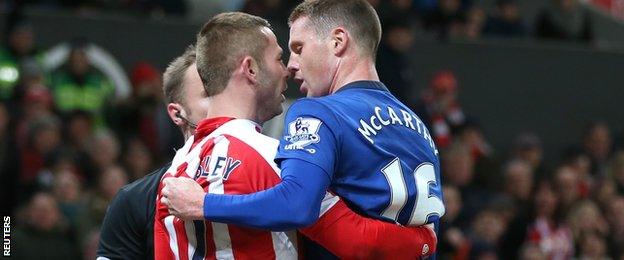 Phil Bardsley and James McCarthy