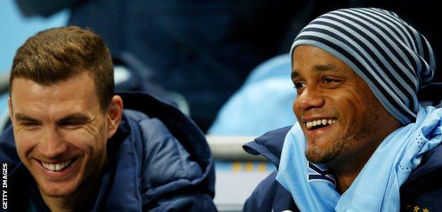 Manchester City captain Vincent Kompany