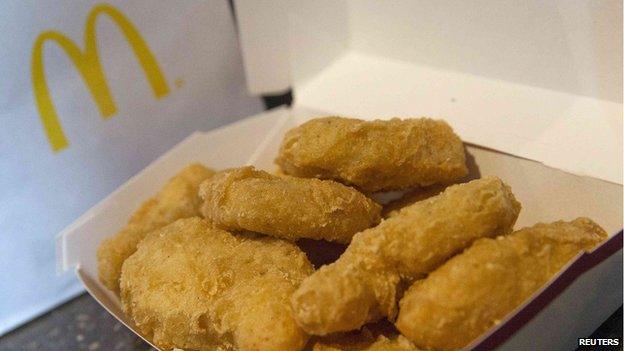 McDonald's chicken nuggets