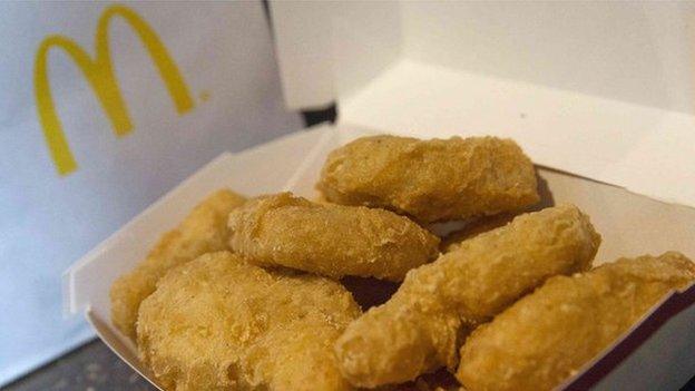 McDonald's chicken nuggets