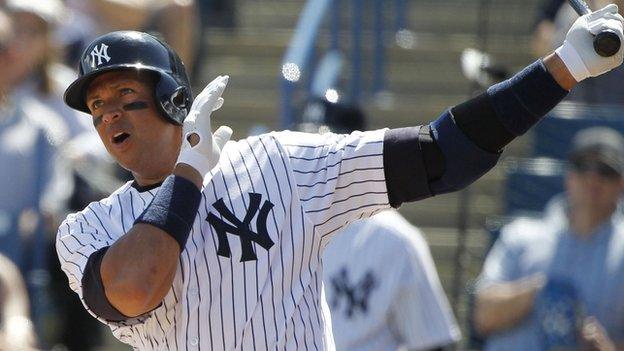 Alex Rodriguez returns for the New York Yankees