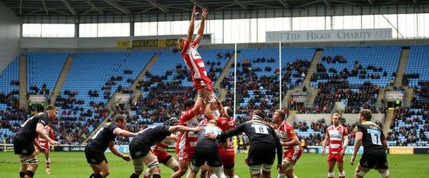 Wasps at the Ricoh Arena