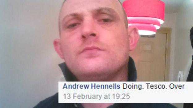 Andrew Hennells posted on Facebook