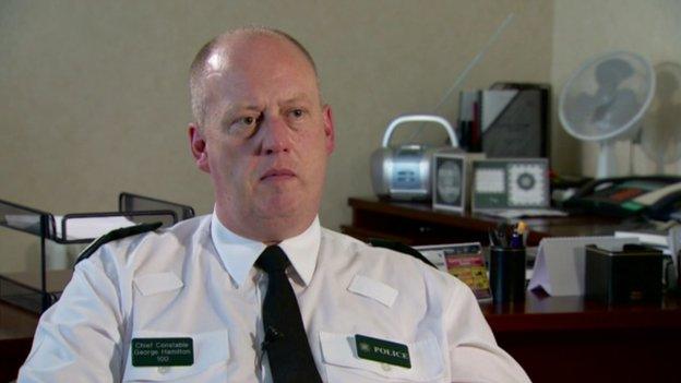 PSNI chief constable George Hamilton