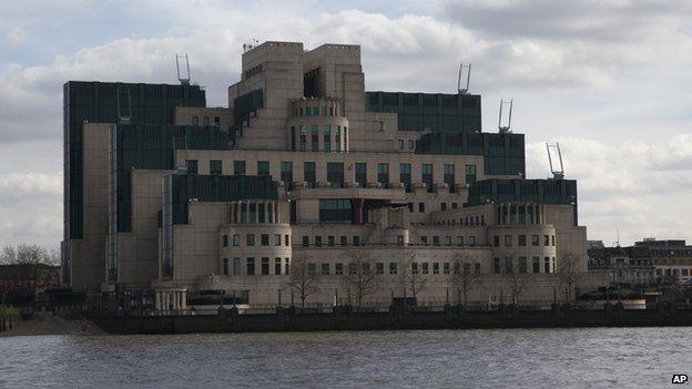 MI6 headquarters in London