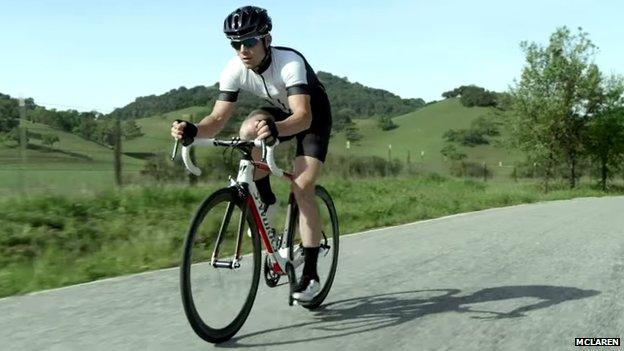 S-Works McLaren Tarmac road bike