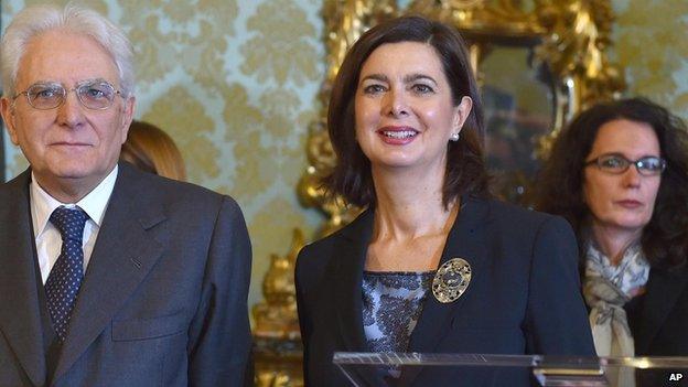 Laura Boldrini - file pic