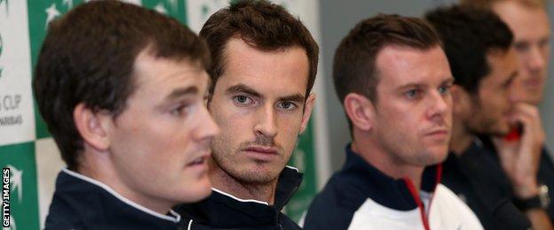 Andy and Jamie Murray