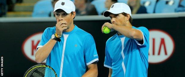 Bob and Mike Bryan