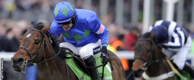 Ruby Walsh on Hurricane Fly