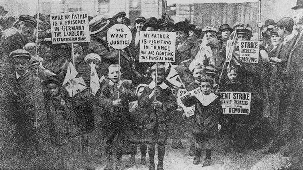 Glasgow rent strikes of 1915