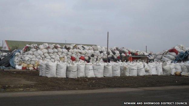 Newark rubbish bags