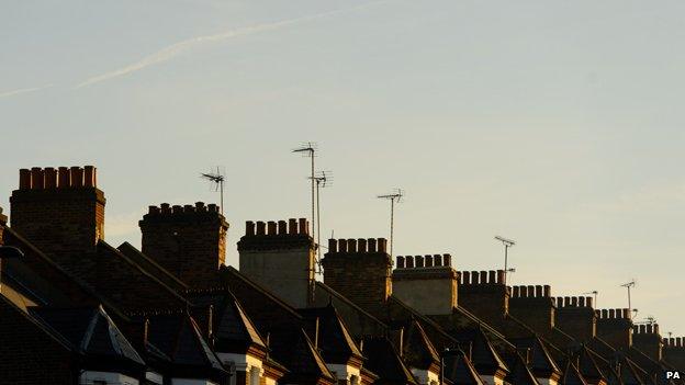 Rooftops, South London