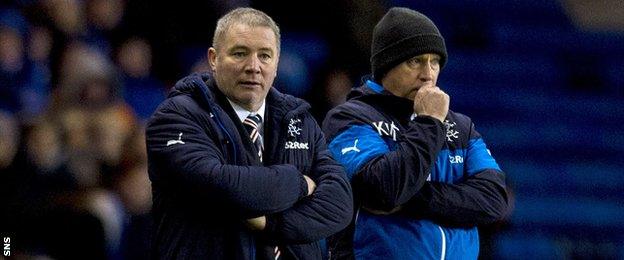 Ally McCoist and Kenny McDowall