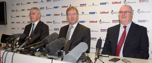 Paul Murray, Dave King and John Gilligan