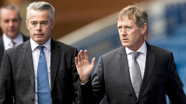 Paul Murray and Dave King ousted Rangers' board