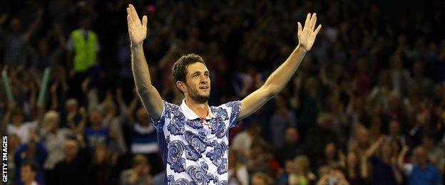 James Ward Davis Cup