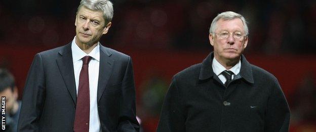 Arsene Wenger and Sir Alex Ferguson