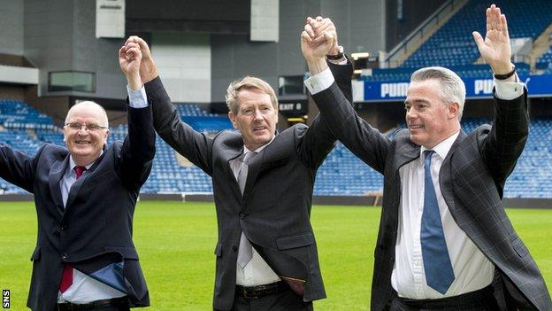 John Gilligan, Dave King and Paul Murray