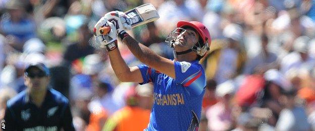 Afghanistan's Najibullah Zadran hits out