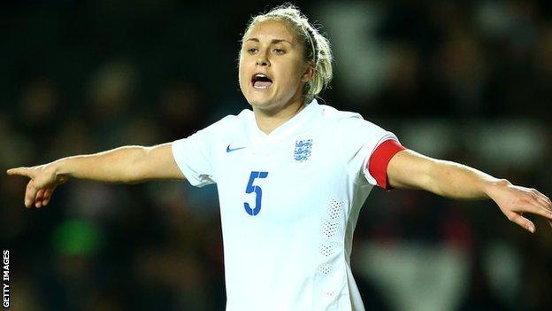 England captain Stephanie Houghton