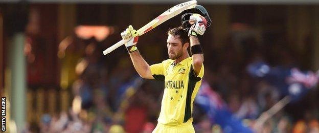 Australia batsman Glenn Maxwell