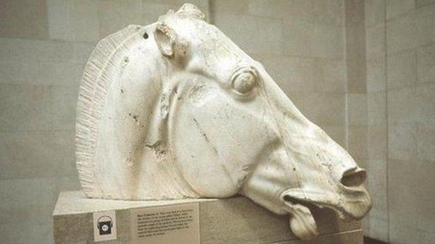 The Elgin Marbles at the British Museum