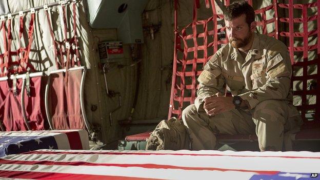 Bradley Cooper in American Sniper