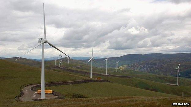 Glenkerie wind farm