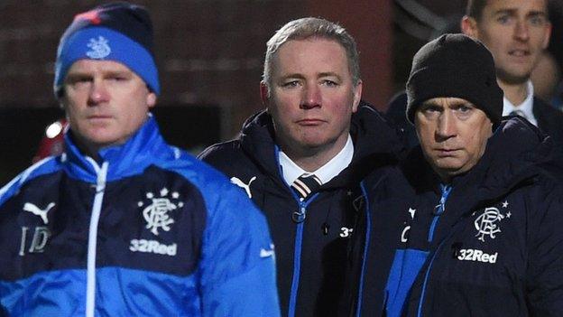 Ian Durrant, Ally McCoist and Kenny McDowall