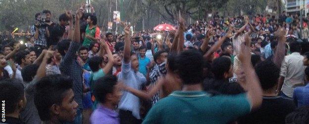 Celebrations in Dhaka