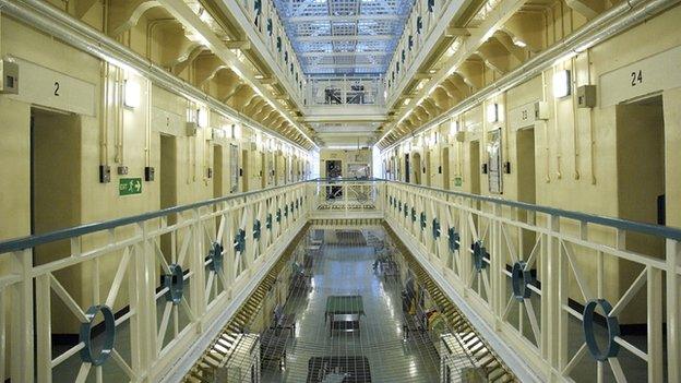 Inside of HMP Preston