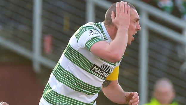 Celtic captain Scott Brown