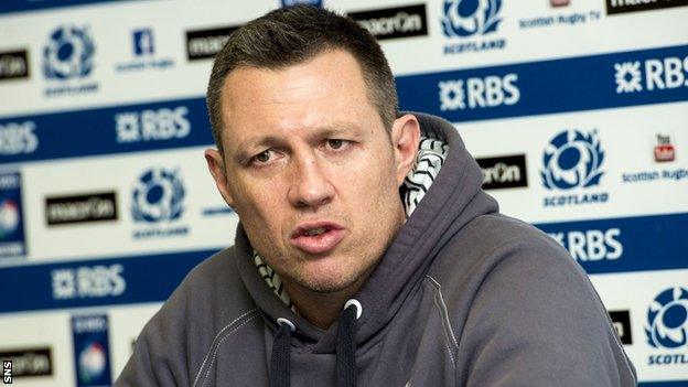 Matt Taylor questioned Scotland's attitude in the 22-19 defeat to Italy.