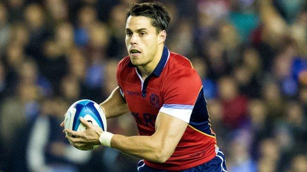 Sean Maitland could return for Scotland after injury.