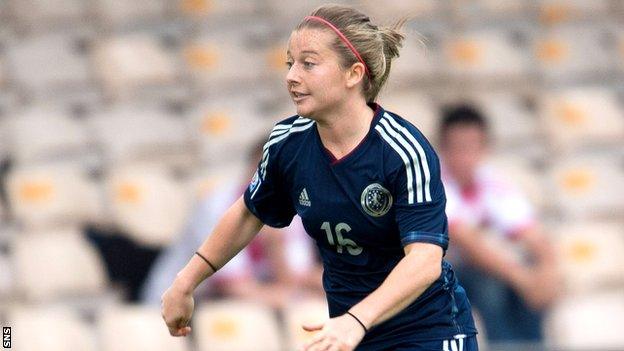 Christie Murray headed a winner for Scotland after 89 minutes.