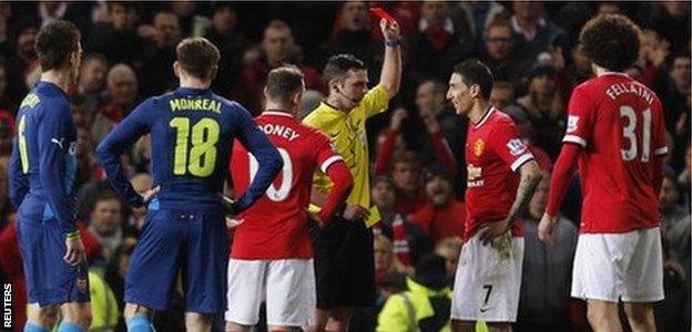 Manchester Untied v Arsenal