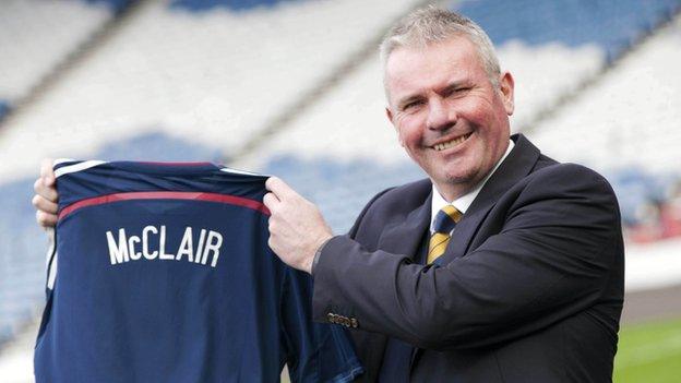 Brian McClair played for Motherwell, Celtic and Manchester United.