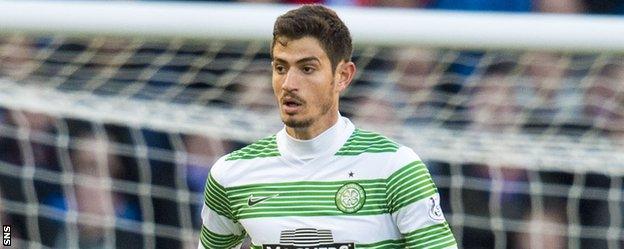 Celtic midfielder Nir Bitton