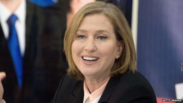 Israeli MP Tzipi Livni