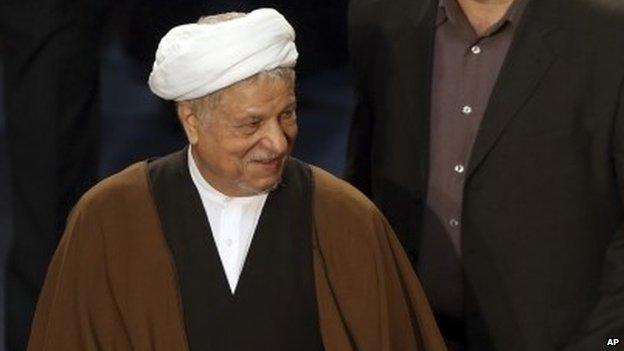 Akbar Hashemi Rafsanjani (file)