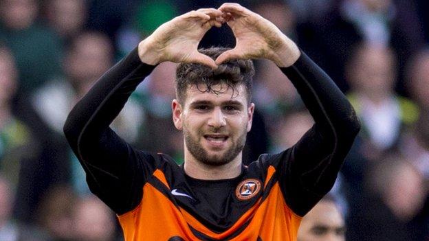 Dundee United striker Nadir Ciftci