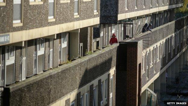 Housing estate in Rochdale