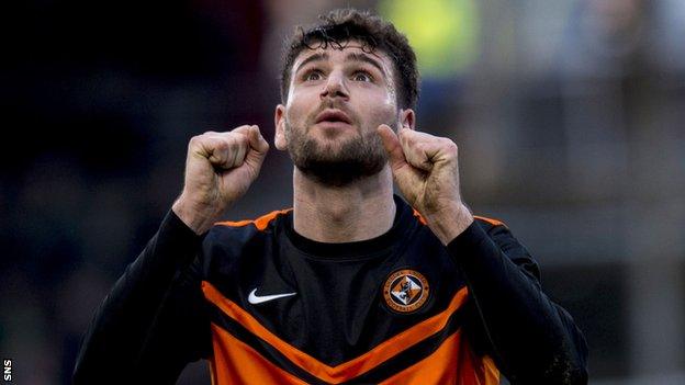 Dundee United striker Nadir Ciftci