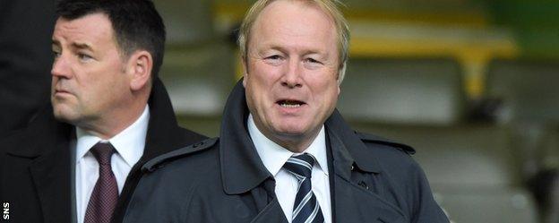 Kilmarnock chairman Michael Johnston