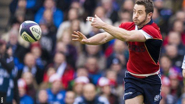 Scotland captain Greig Laidlaw