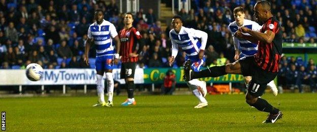 Chris O'Grady equalised from the spot for Brighton