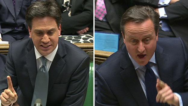 Ed Miliband and David Cameron